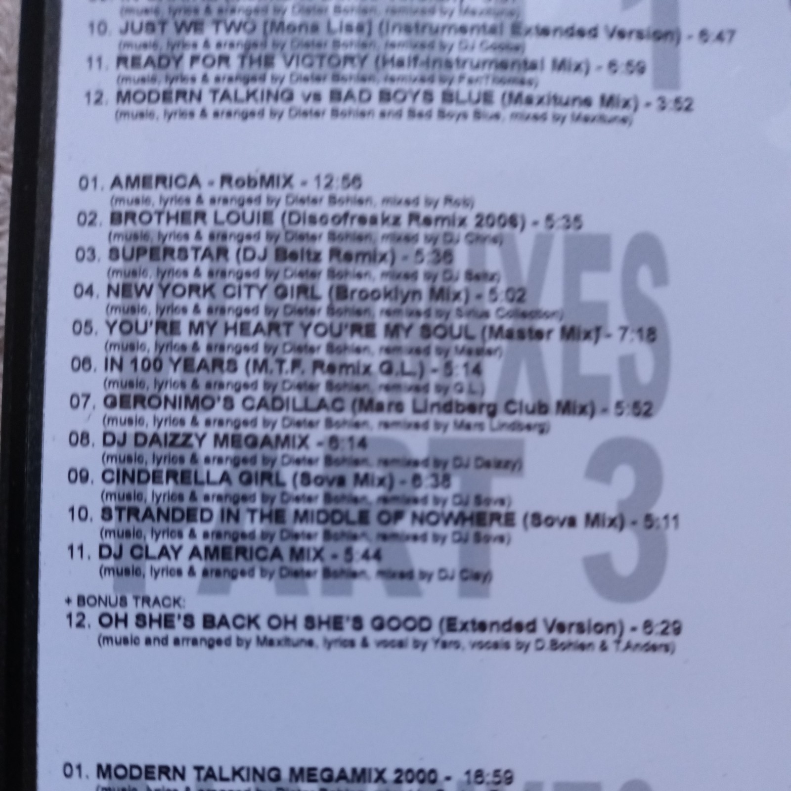 Modern Talking DJ Remixes NEW 6 x CD Box Set Fans Rare Limited Edition 6 discs