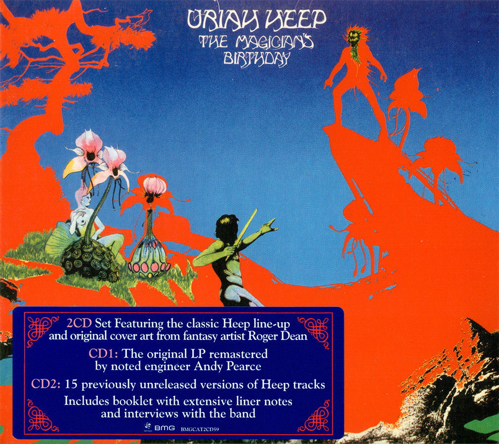 Uriah Heep ~ The Magician's Birthday (1973) 2CD 2017 Sanctuary UK •• NEW ••