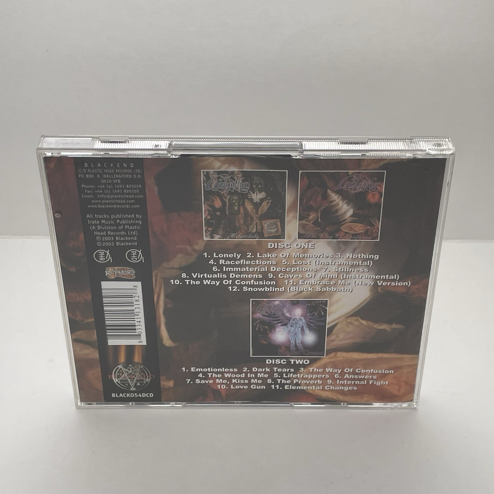 Golgotha - Melancholy / The Way Of Confusion / Elemental Changes (2xCD, Comp)