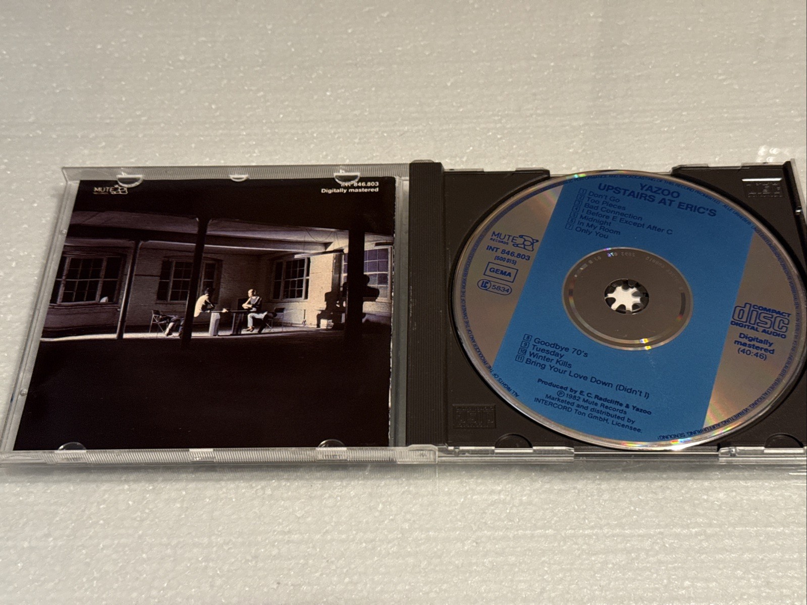 YAZOO [YAZ] UPSTAIRS AT ERIC'S YOU AND ME BOTH WEST GERMANY CD PAIR DEPECHE MODE