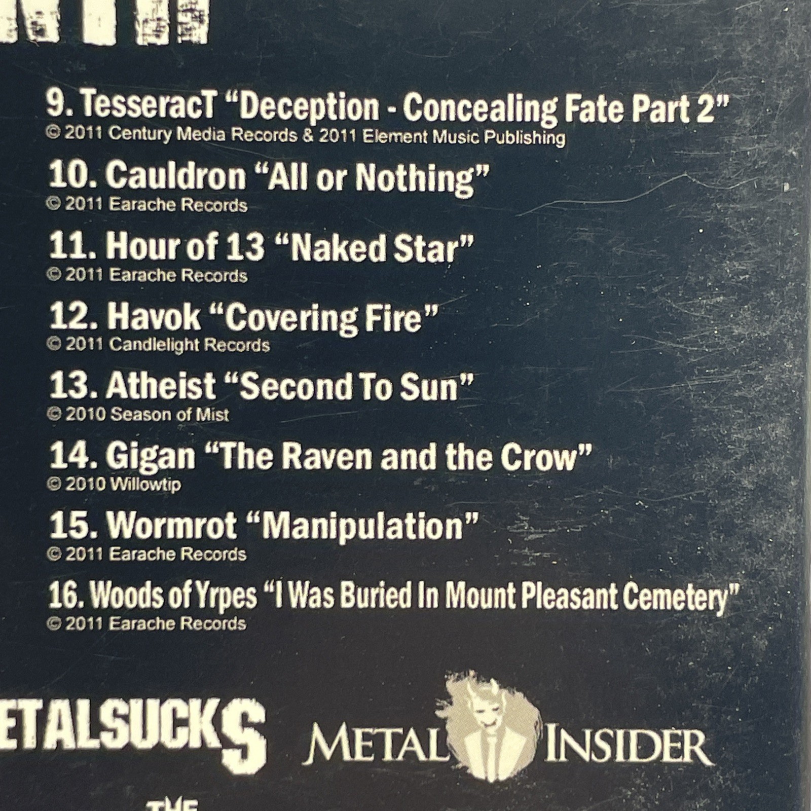 Various – March Is Metal Month 2011 - Caroline Distribution – CD Compilation