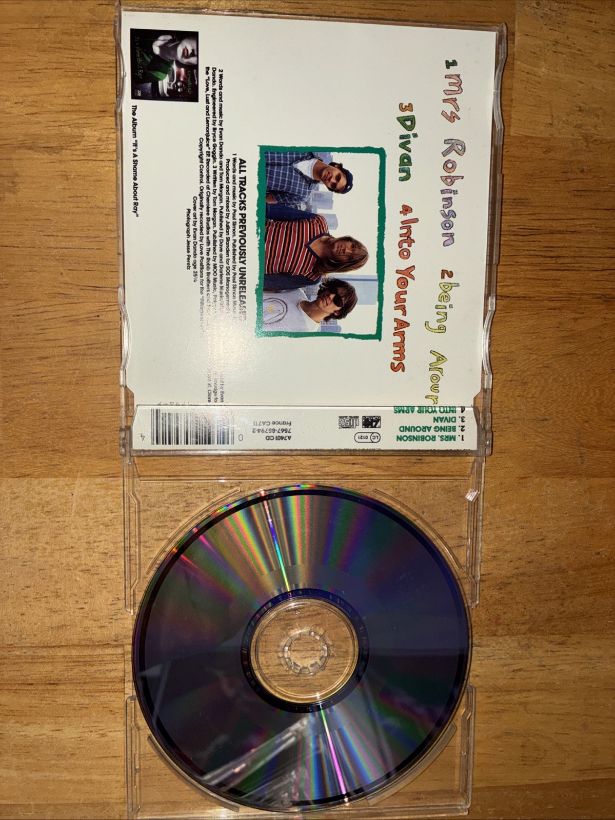 Lemonheads Mrs. Robinson France Import 4 Track CD 1992 WEA International Issue