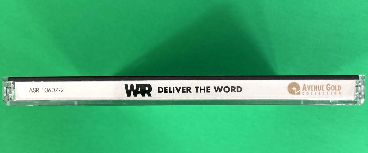 War - Deliver the Word -CD - Limited 24 K Gold Collection - Digital 20 Master