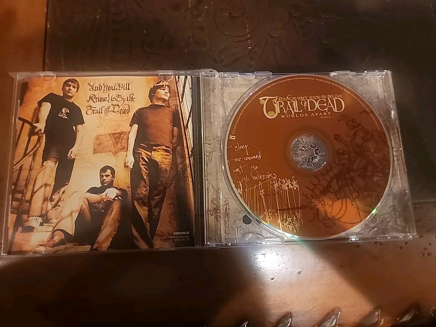 And You Will Know Us By Trail Of Dead Worlds Apart CD And Worlds Apart +2 Sealed