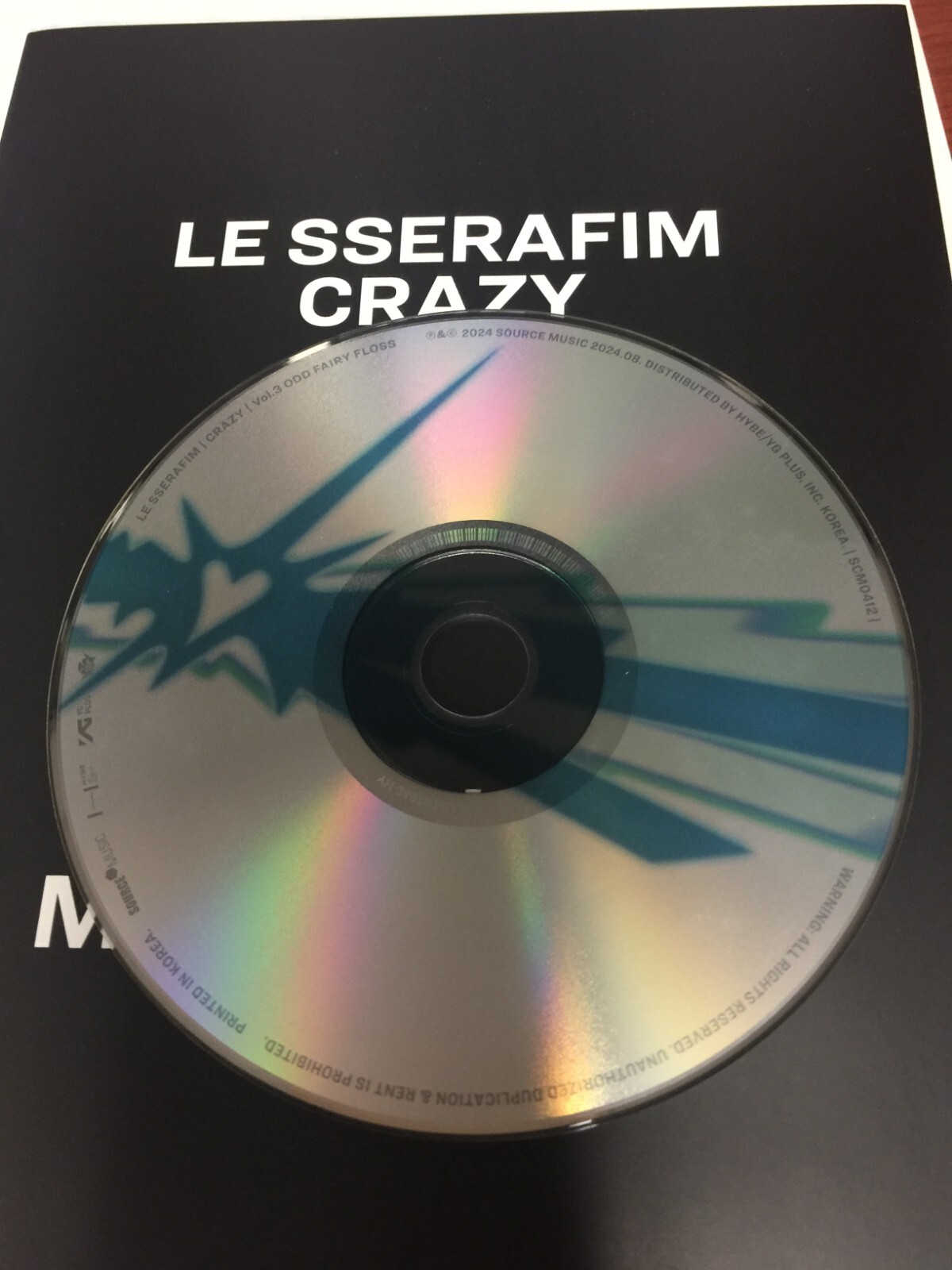 LE SSERAFIM-CRAZY- 4th Mini Album-Standard Ver-Select Version