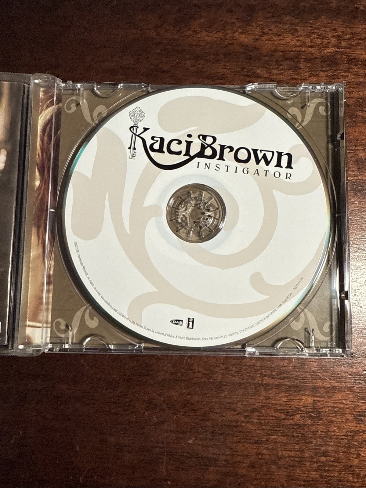 Instigator by Kaci Brown (CD, Aug-2005, Interscope (USA))