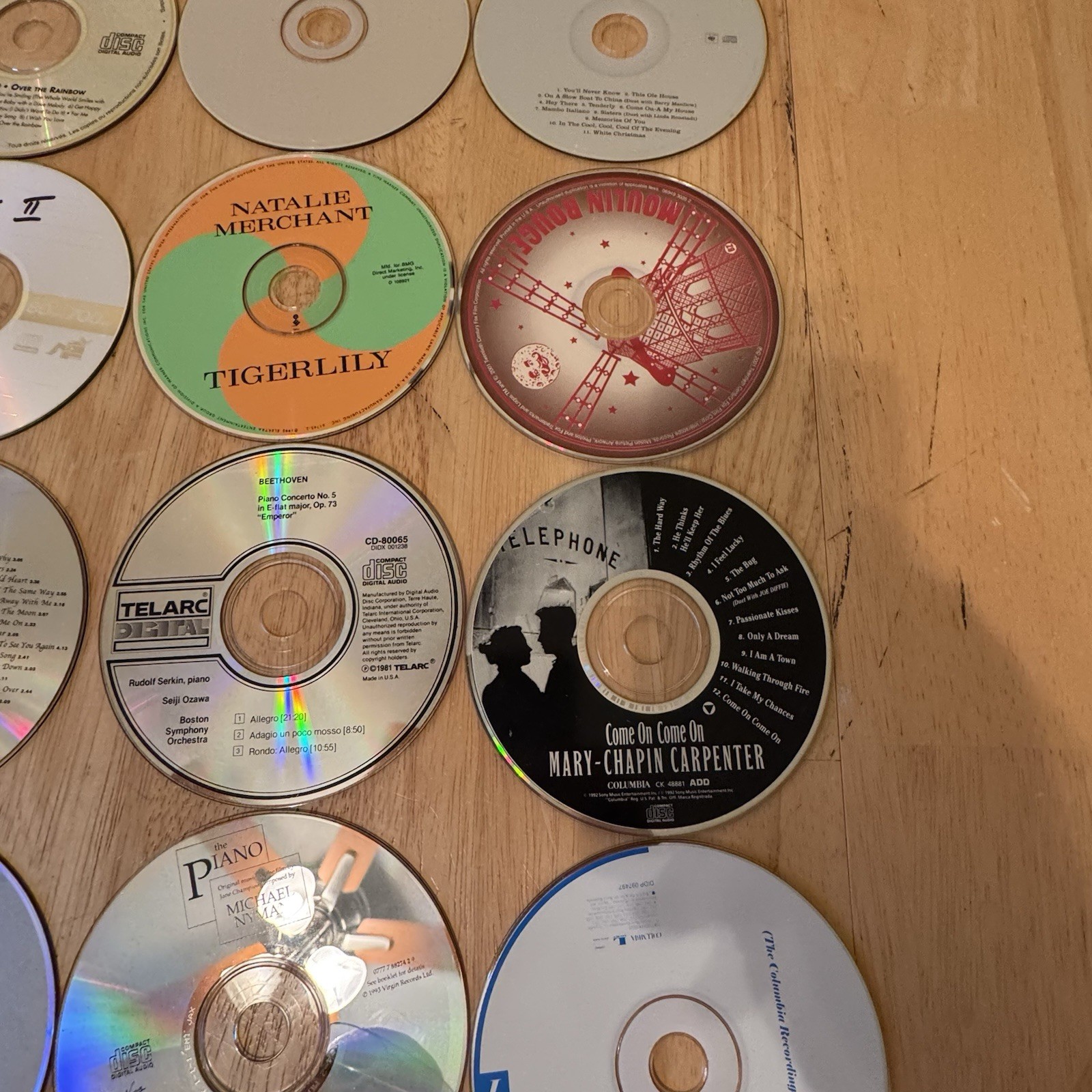 56 CDs Lot Hard Rock Country, Classical, Sound Tracks, Folk Blues, Elvis, Taylor