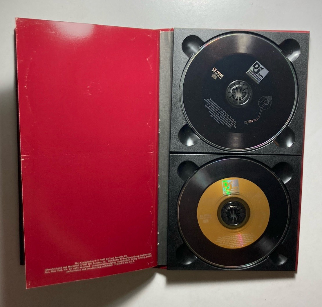 “Def Jam Music Group 10th Anniversary” 4xCD Set w/Booklet Various (1995) Hip-Hop