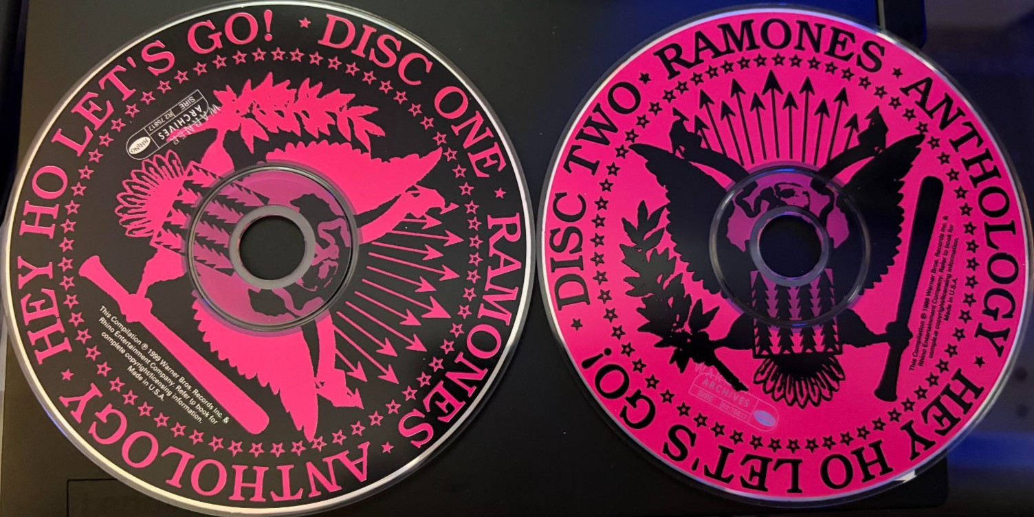 Ramones - Anthology - 2 CDs - DISCS ONLY