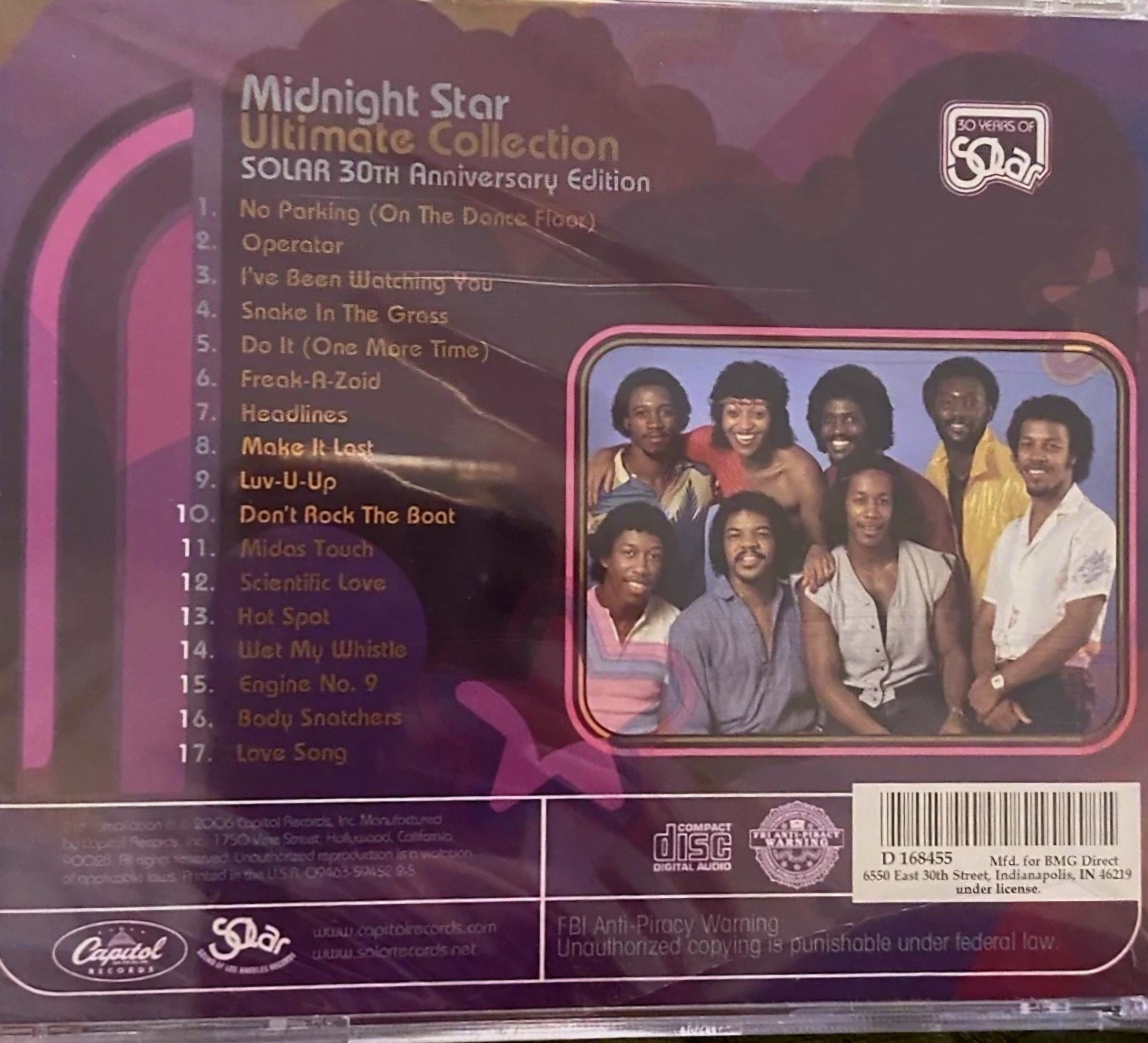 Midnight Star Ultimate Collection New CD Rare Oldschool