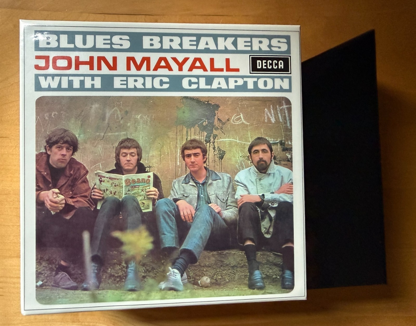 JAPAN MINI JOHN MAYALL BLUESBREAKERS EMPTY DISK UNION PROMO BOX . NO CDS CLAPTON