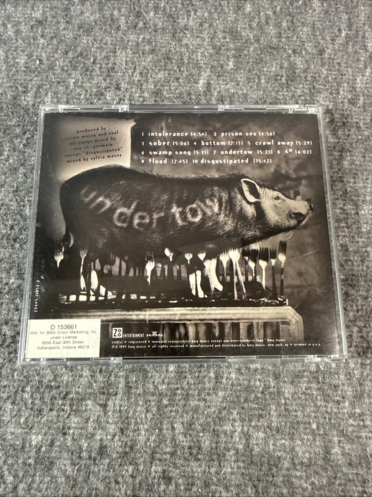 Tool & A Perfect Circle CD Lot Ænima Lateralus 10,000 Days Alt Rock Metal