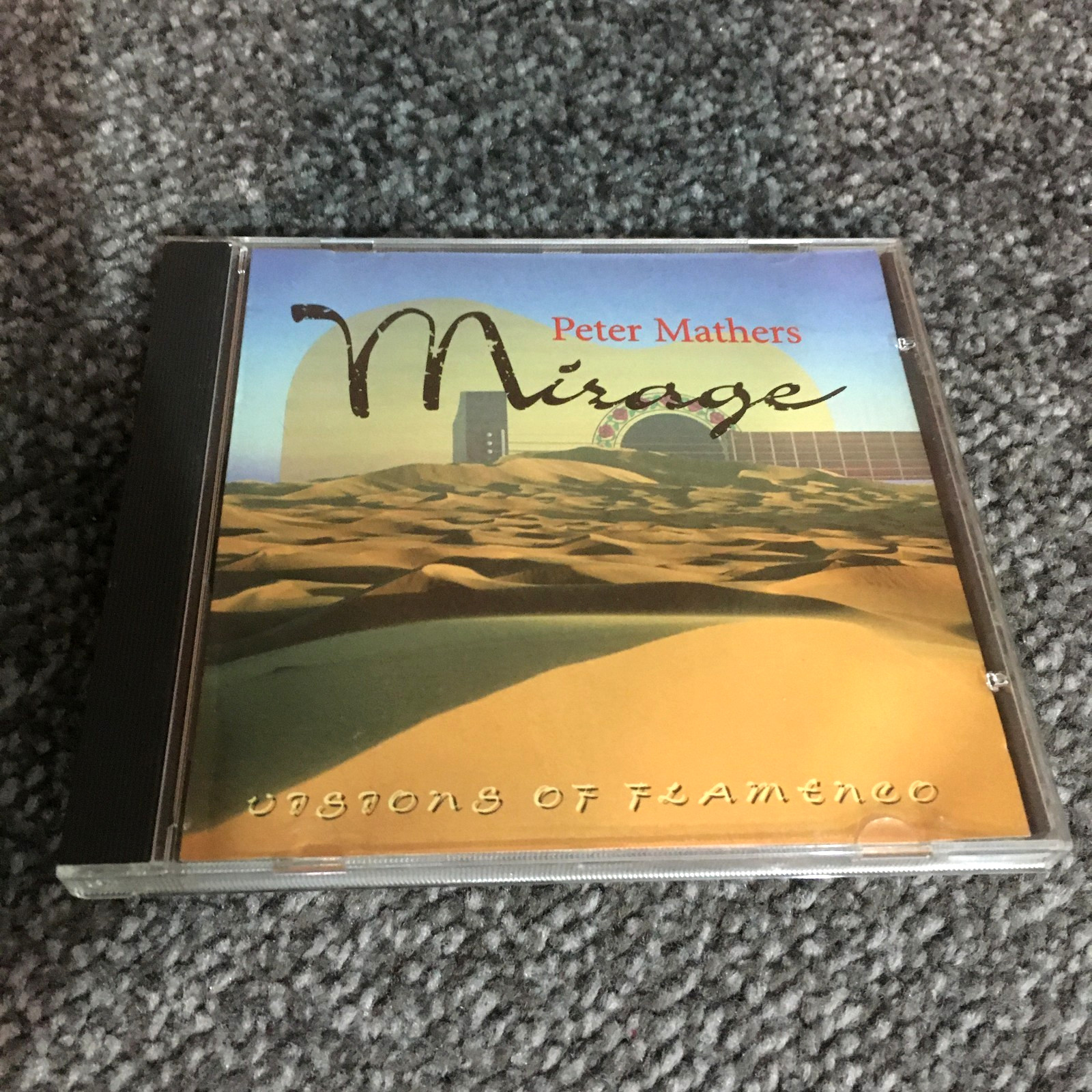 Peter Mathers Mirage CD Visions of Flamenco - rumba 51min Ships in cardboard UK