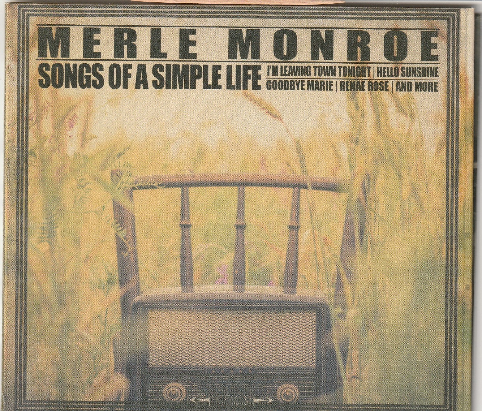 Merle Monroe Songs Of A Simple Life 2021 CD 12 SONGS