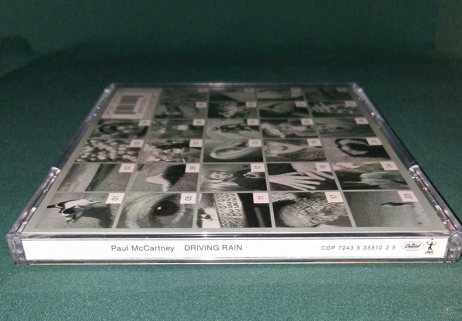 Paul McCartney/DRIVING RAIN:2001-CD-15 TRACKS-PROMO COPY- WAVY 95.1 FM