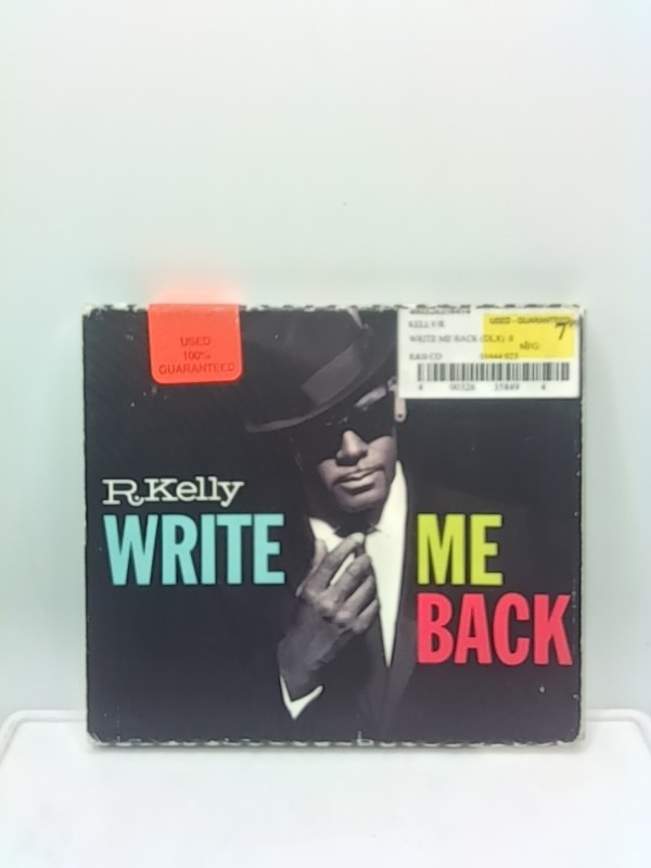 Write Me Back - Music CD - R. Kelly - 2012-06-26 - Sony Legacy - Very Good - au