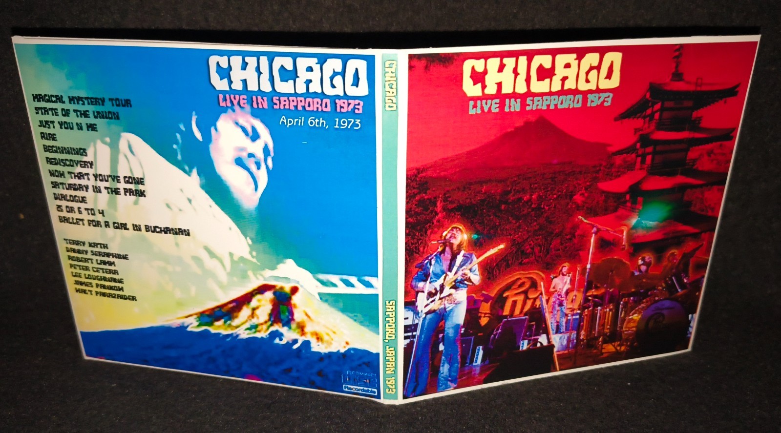 Chicago Sapporo 1973 Gate Fold CD Package NEW