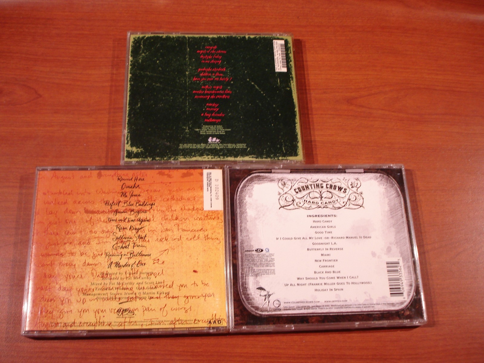 Counting Crows ​3 CD Lot ~ August and Everything After, HARD CANDY + More