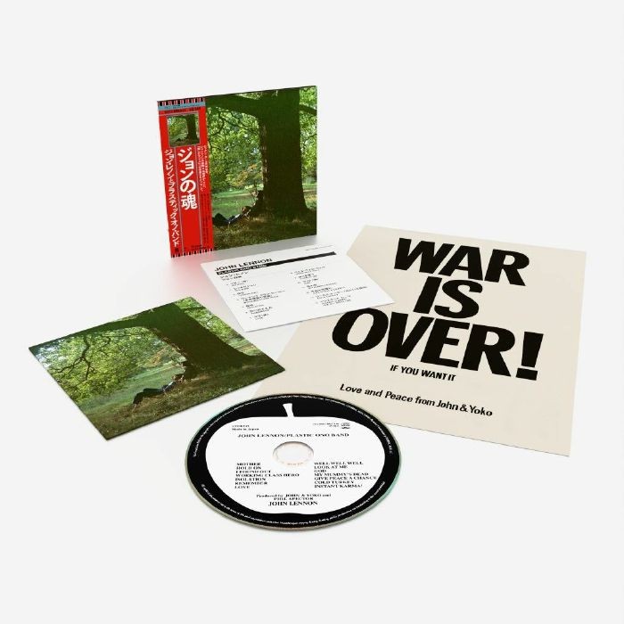 LENNON, John - Plastic Ono Band - CD (limited CD + poster with obi-strip)