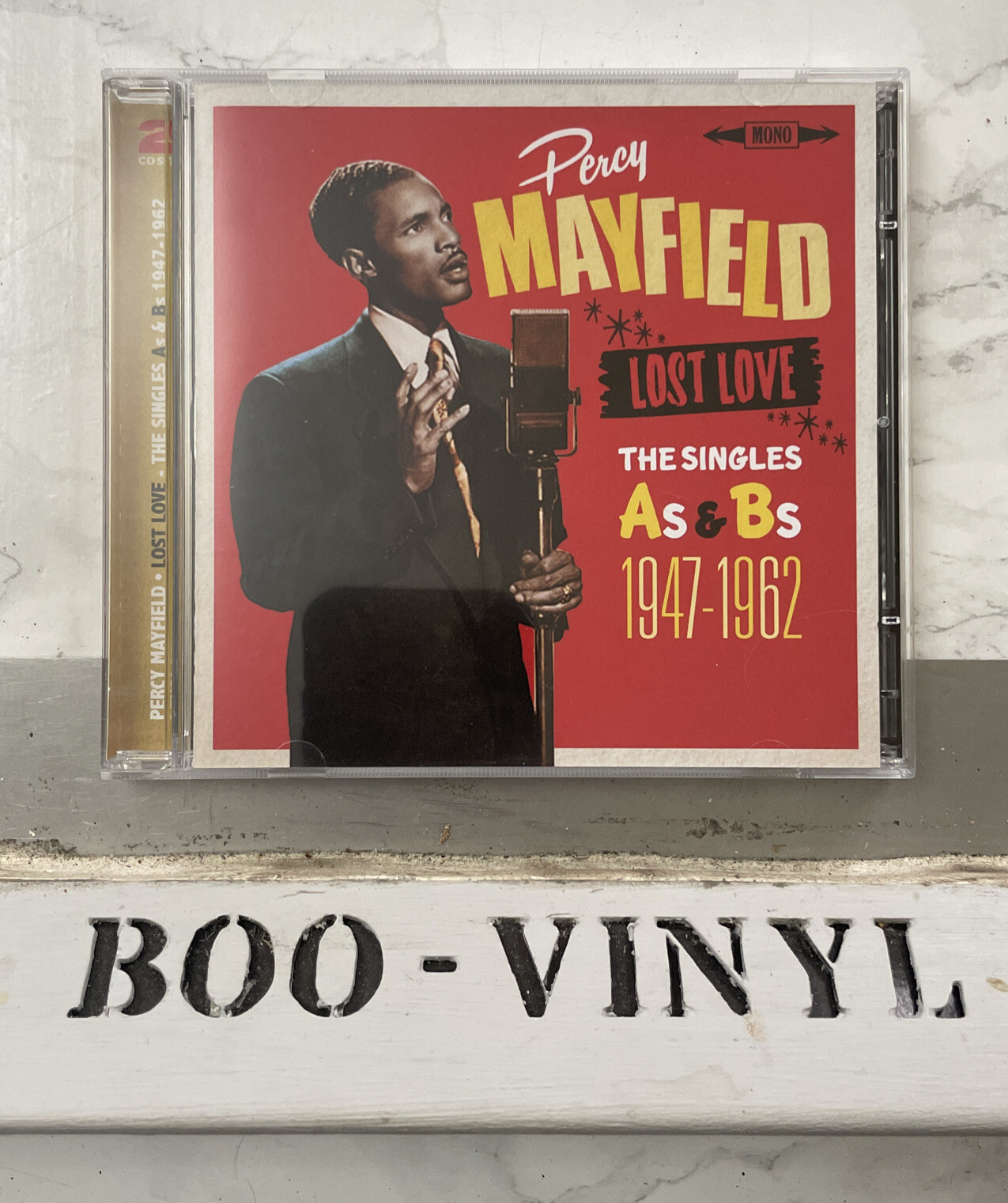 PERCY MAYFIELD - LOST LOVE: THE SINGLES AS & BS 1947-1962 Chicago Blues CD NM