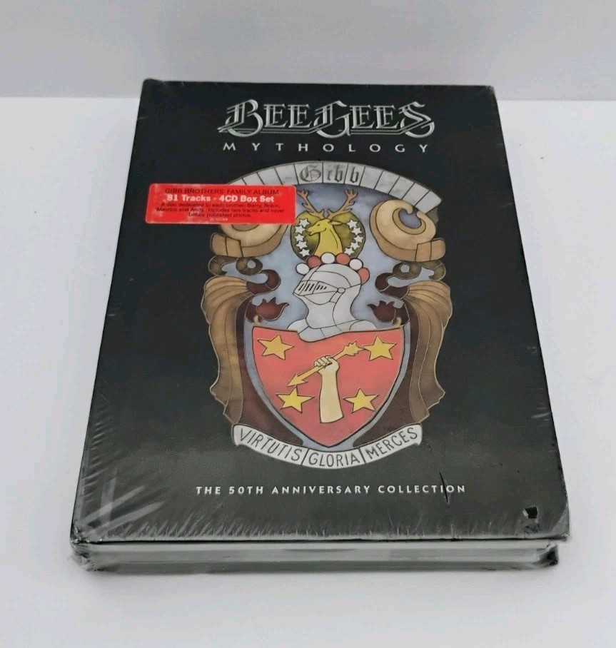 Bee Gees "Mythology" Brand New 2010 50th Anniversary 4 CD Box Set! Still Sealed!