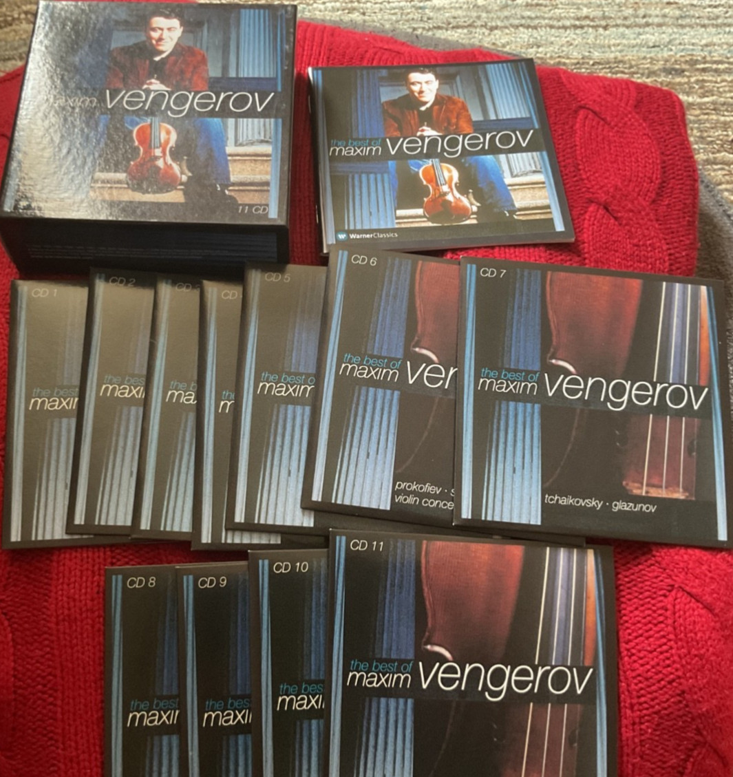The Best of Maxim Vengerov [Box Set] (2006) 11 CDs + Booklet - Warner Classics