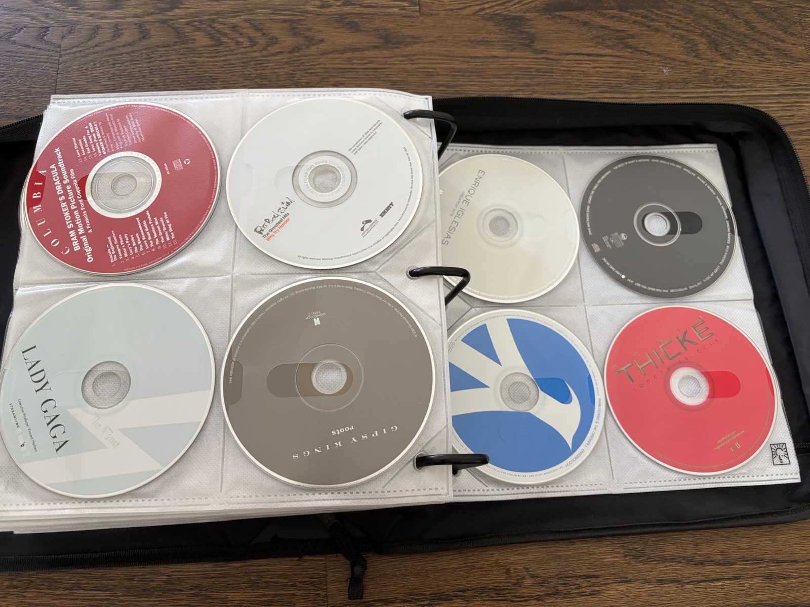CD binder 190 Variety 70s 80s 90s 2000s Pop rock Electronic