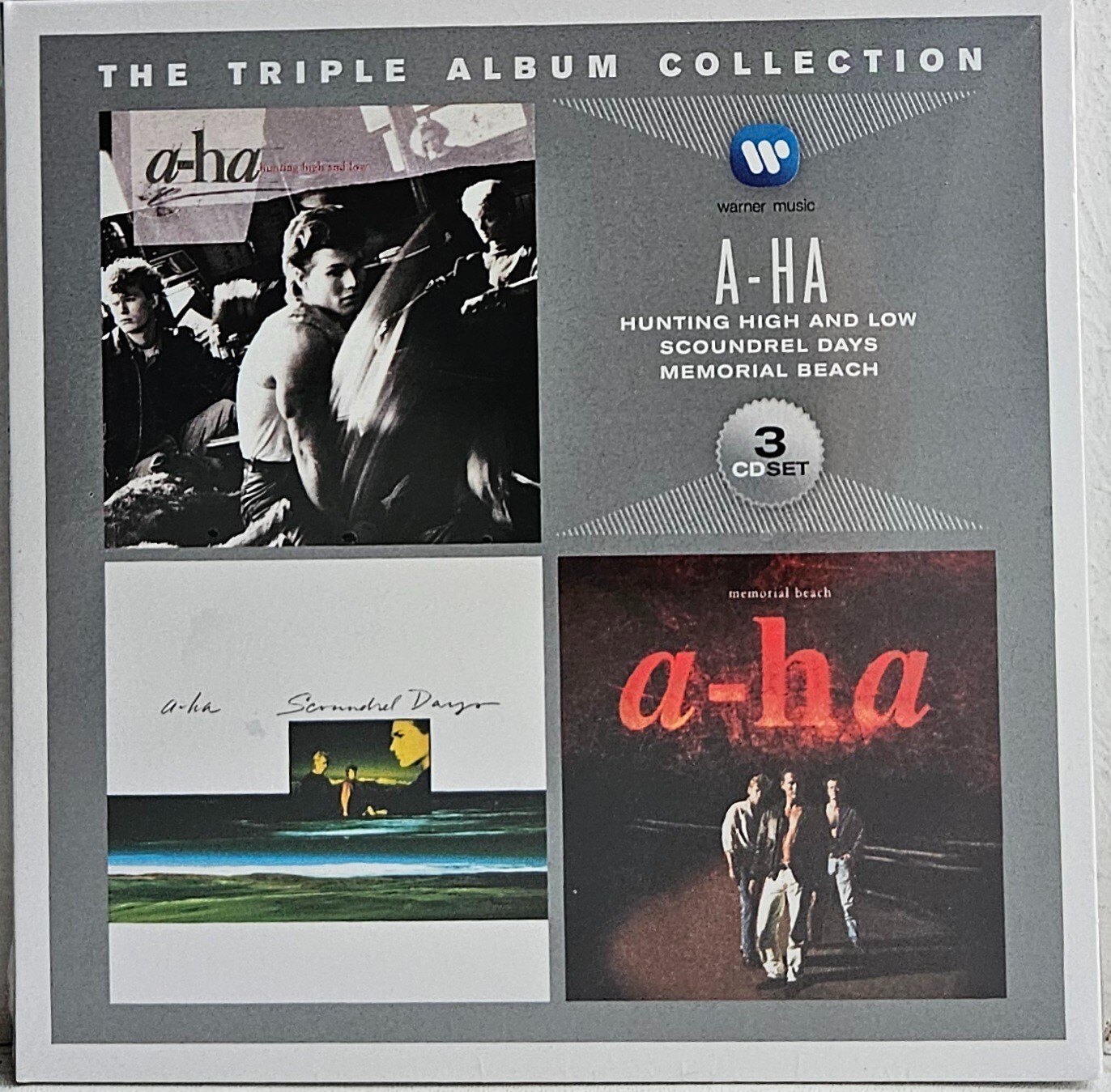 A-HA - TRIPLE ALBUM COLLECTION - 3CD BOX - NEW SEALED