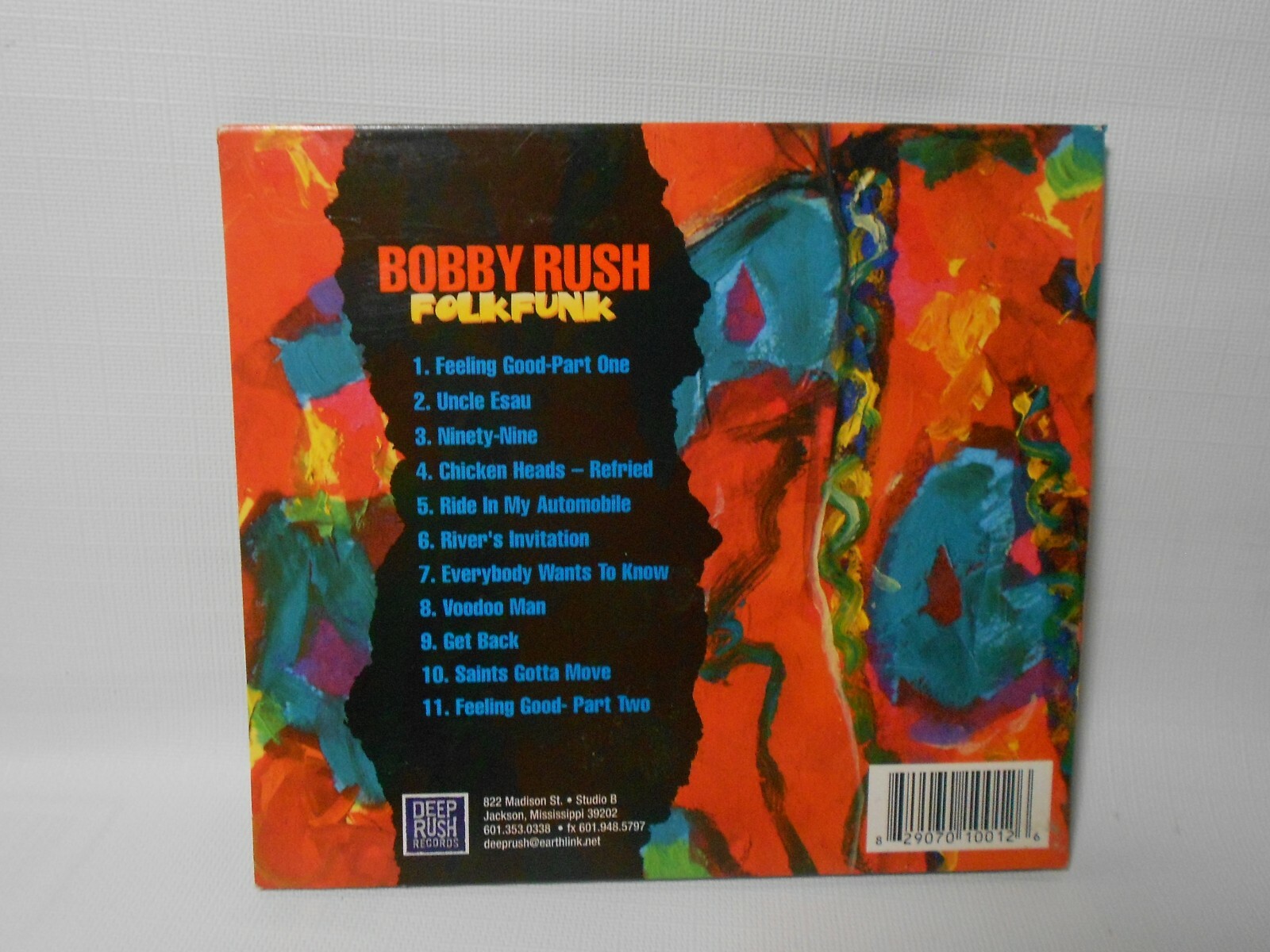 Bobby Rush Folk Funk (Audio Music CD) FREE SHIPPING