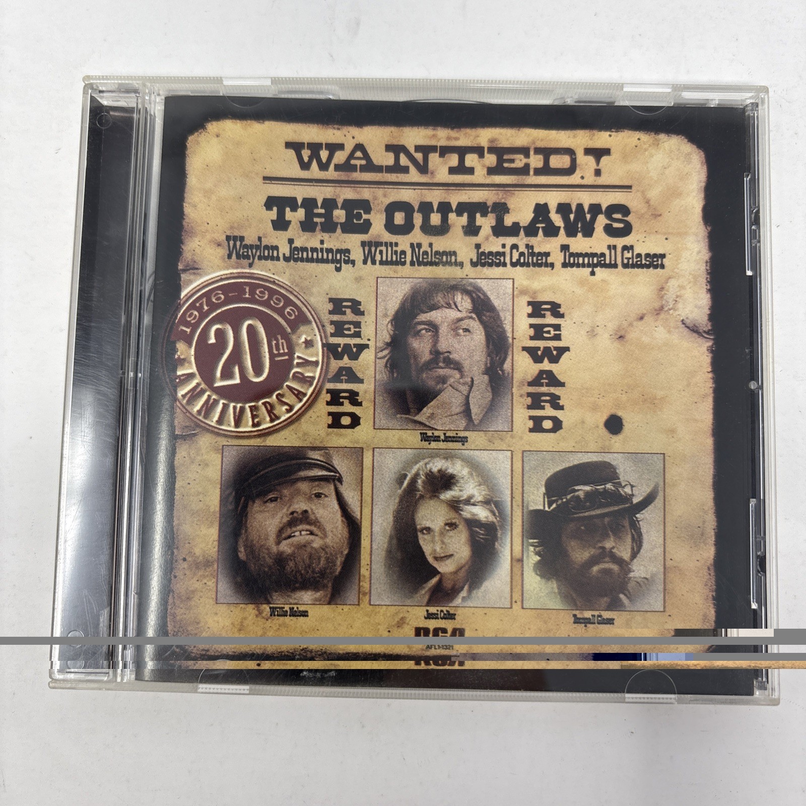 The Outlaws, "Wanted", Compilation CD, 20th Anniversary 1976-1996, RCA/BMG