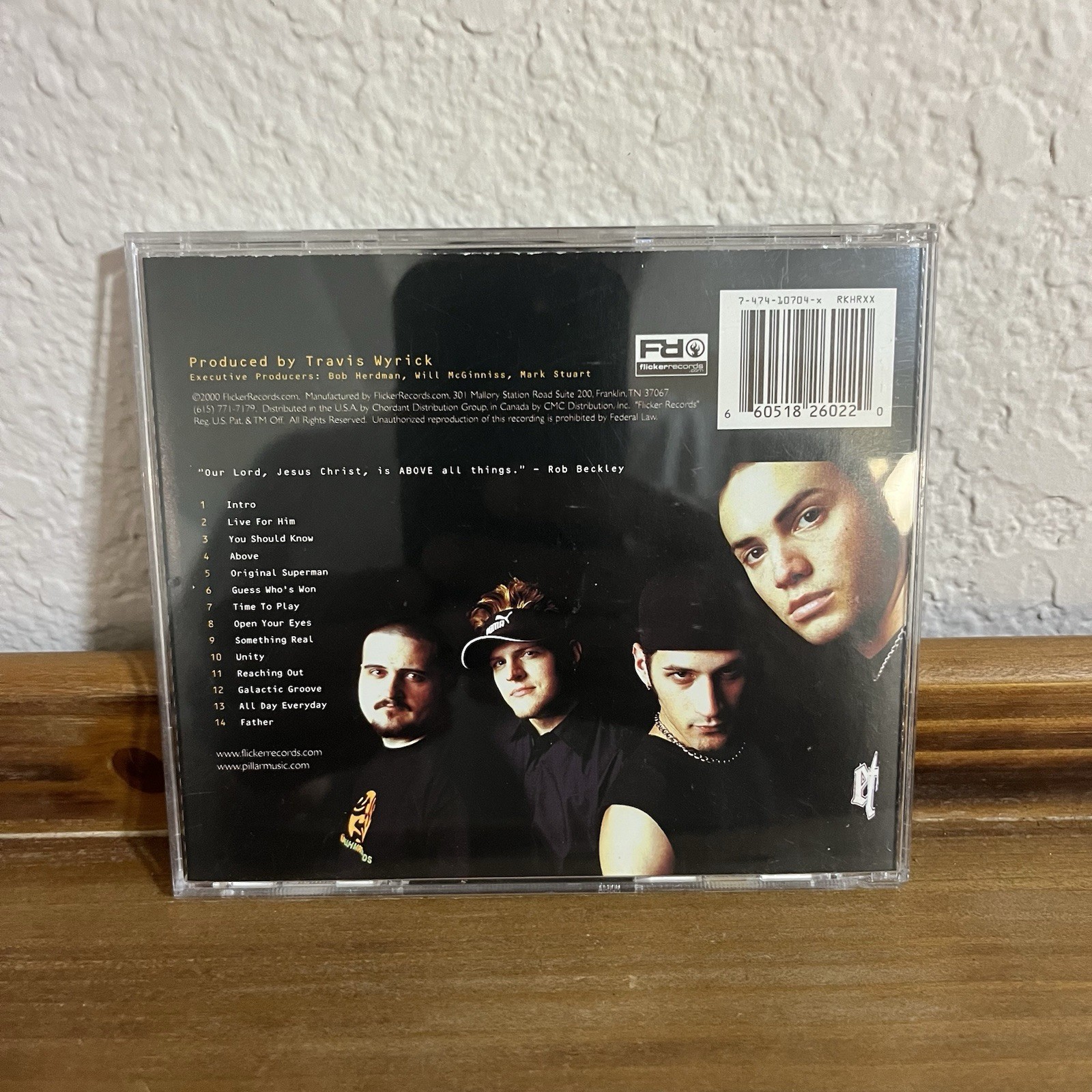 Above by Pillar (Religious) (CD, Jun-2001, Flicker Records)