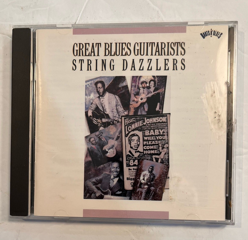Great Blues Guitarists: String Dazzlers by Various Artists (CD, 1991,. Tested