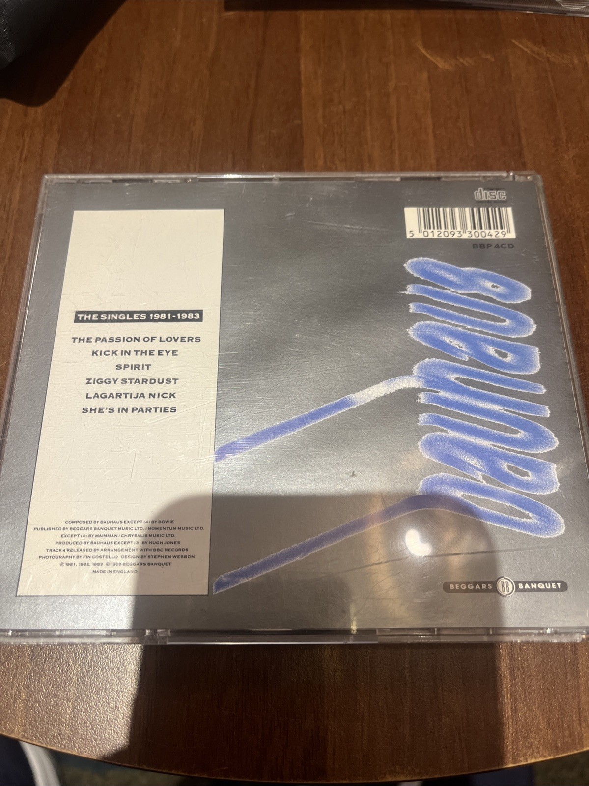 Bauhaus The Singles 1981 1983 - UK Import VERY GOOD