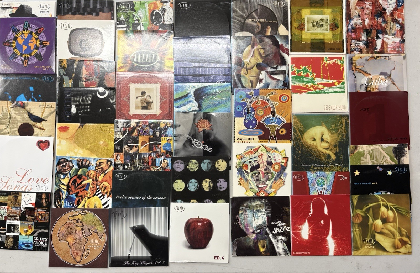 Mega JAZZIZ CD collection (238 CDs) Plus +