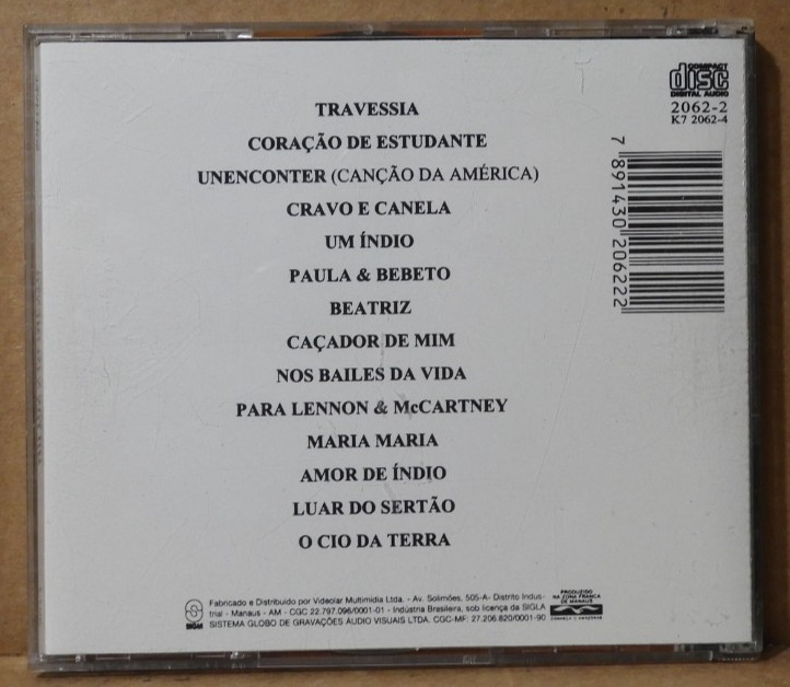 MILTON NASCIMENTO "S/T" 1994 (SOM LIVRE/BRAZIL) CD EX/EX!!!
