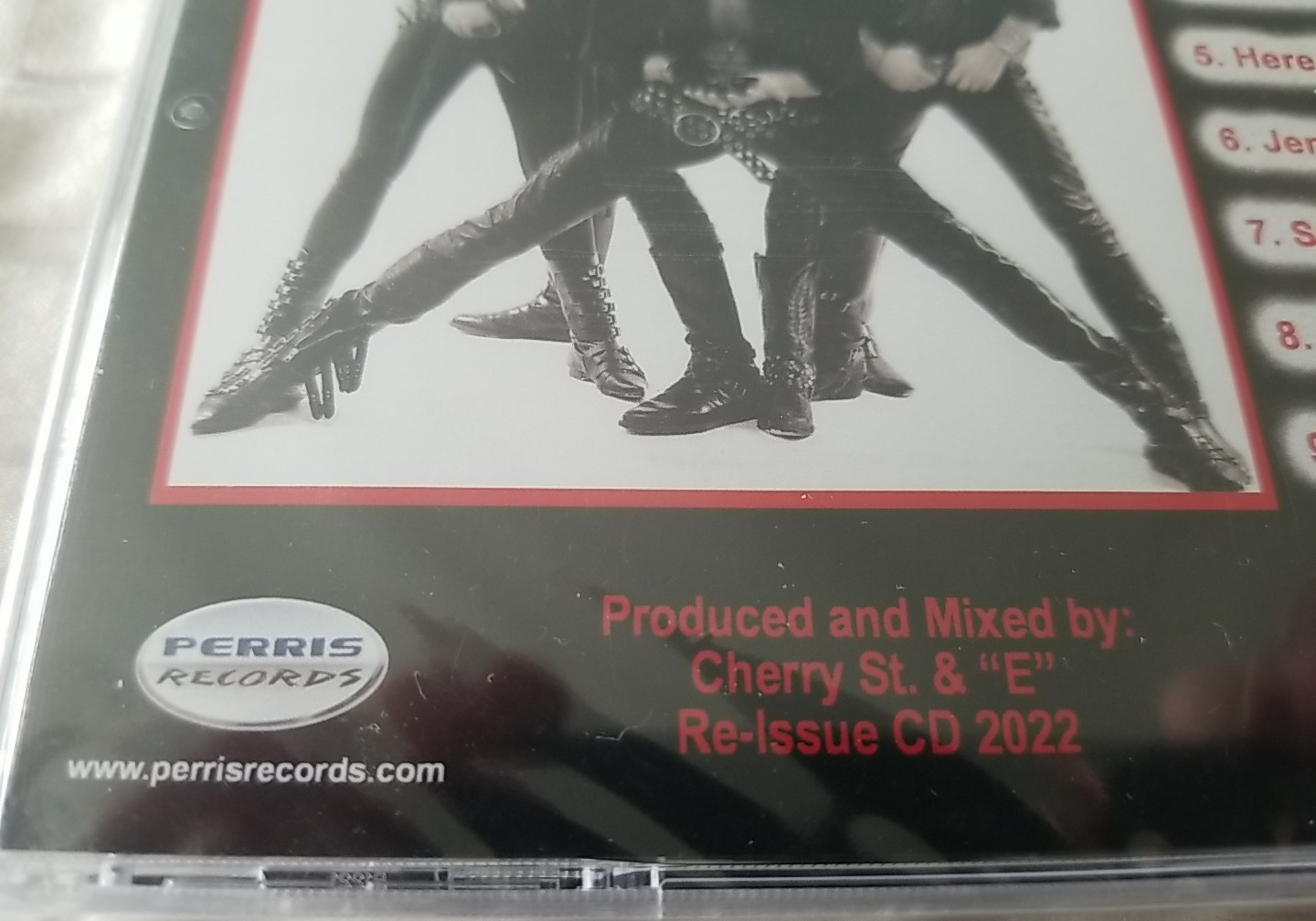 Cherry St Self Titled CD NEW SEALED Perris Records PER5922 Glam Hard Rock
