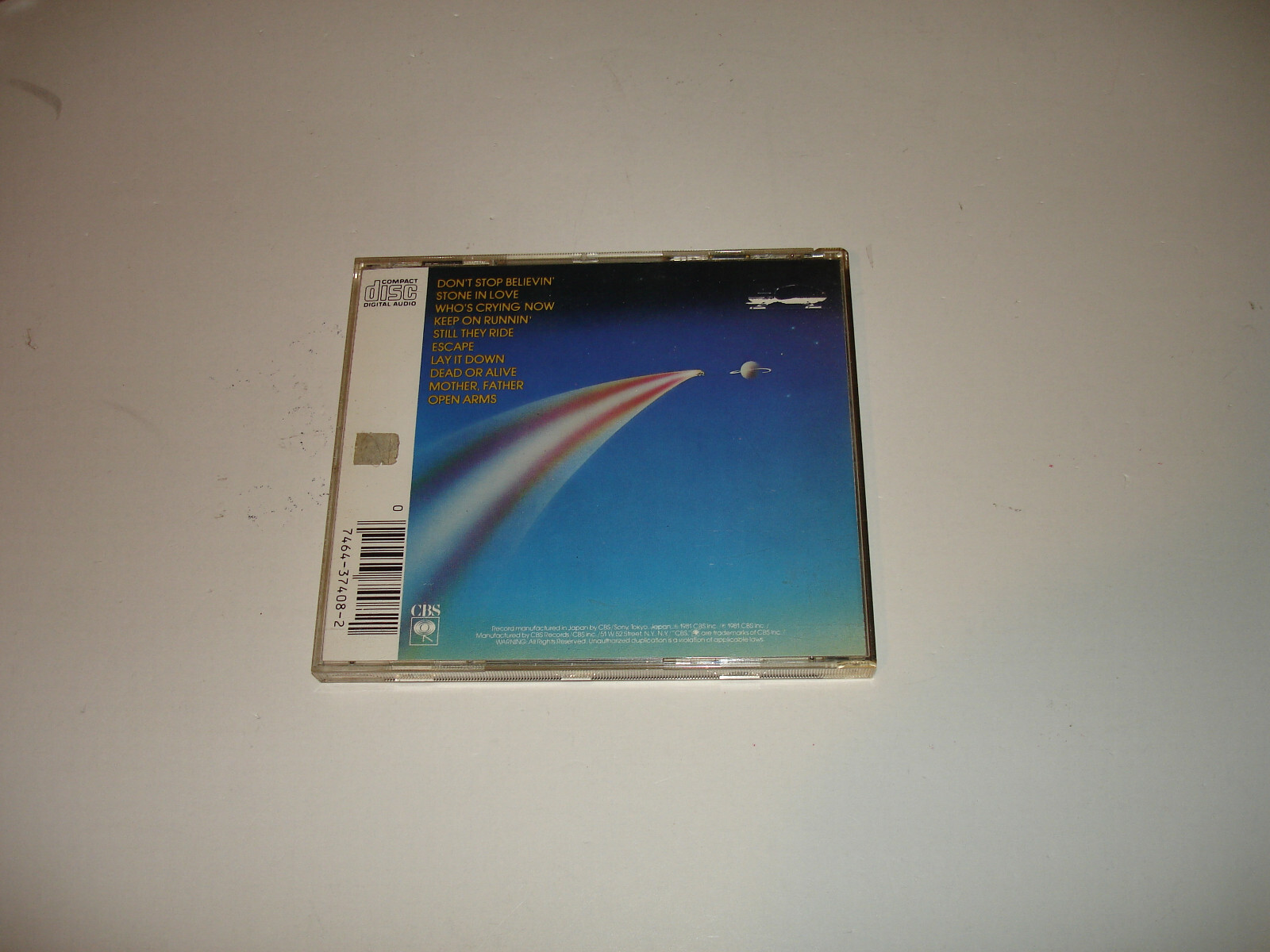 Journey - Escape (CK 37408) [ audio CD ]