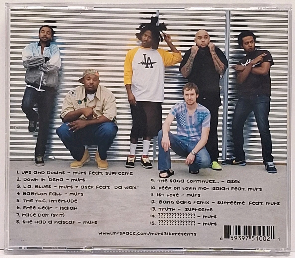 Murs And The Misadventures Of The Nova Express CD Mint Condition OOP Tested