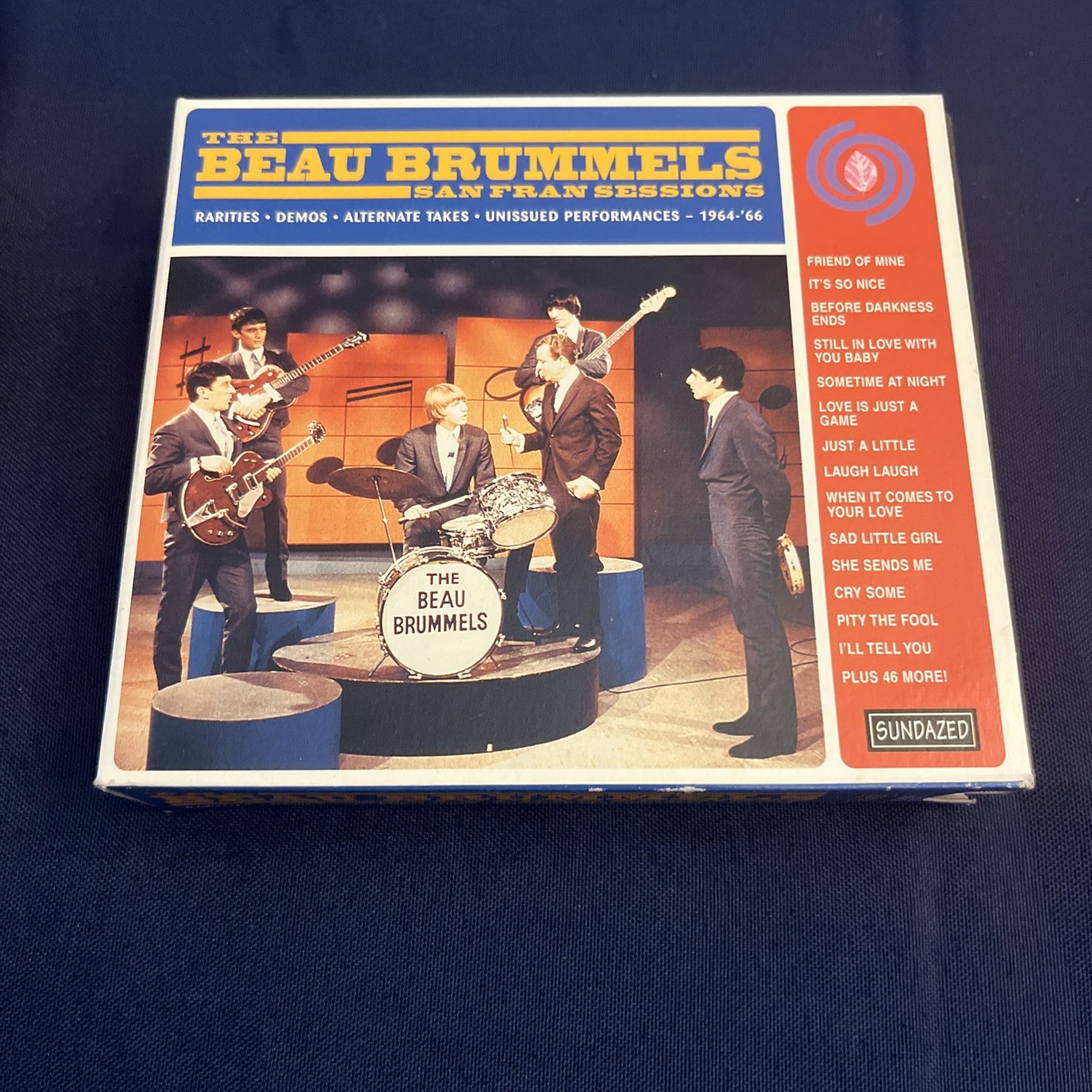 The Beau Brummels - San Fran Sessions 3 CD Box 1996 Sundazed SC 11033