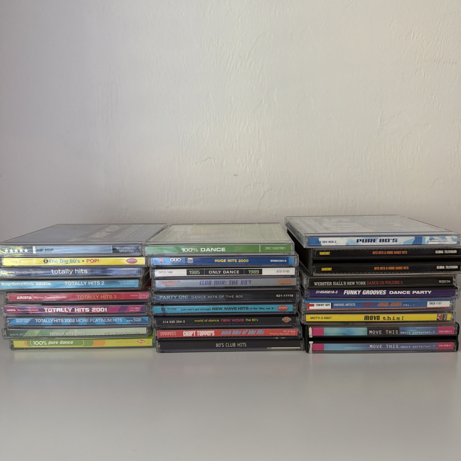 Lot of 25 CD Mixes Dance Club Different Genres 90s 2000s Dance Hits