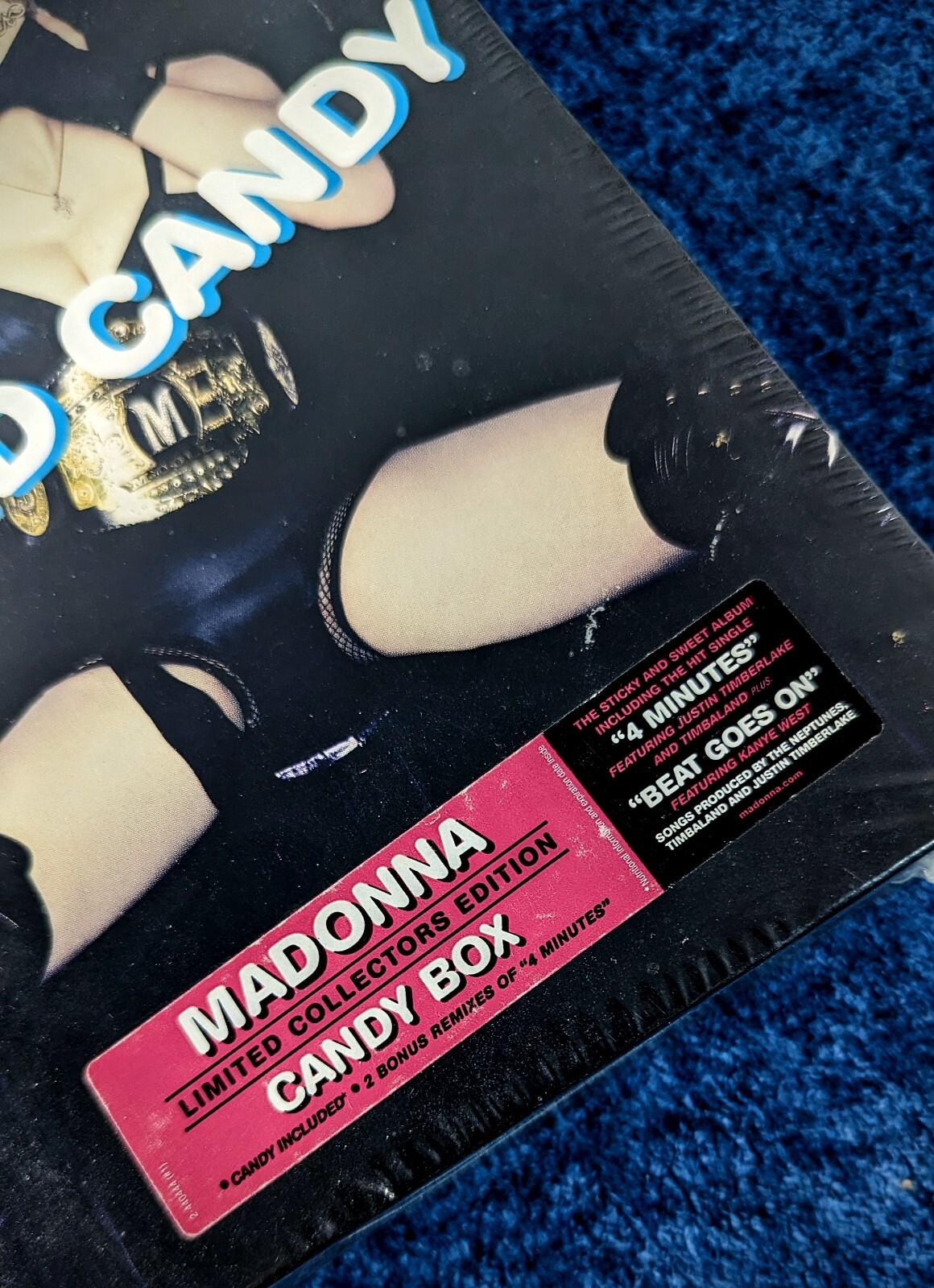 MADONNA SEALED HARD CANDY LIMITED EDITION BOX SET CD PROMO HYPE US 2008