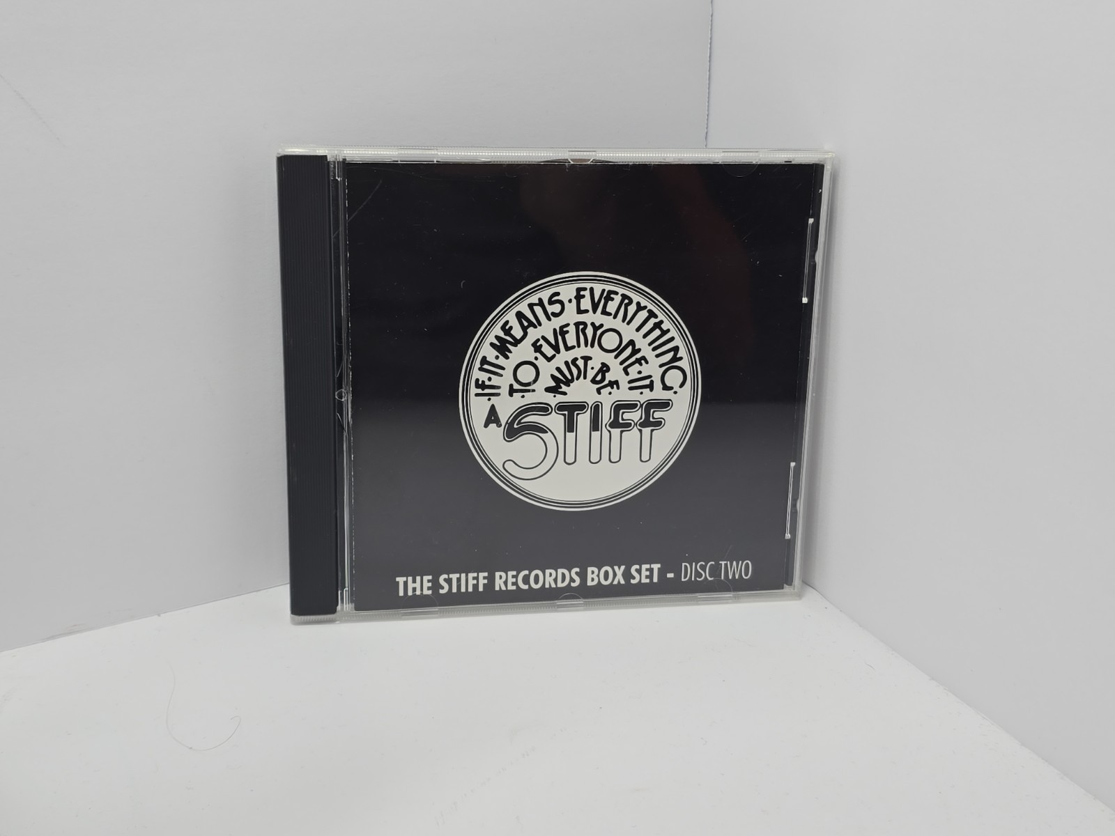 The Stiff Records Box Set 4-CD Rhino UK Punk Compilation w/Book And Case SEALED