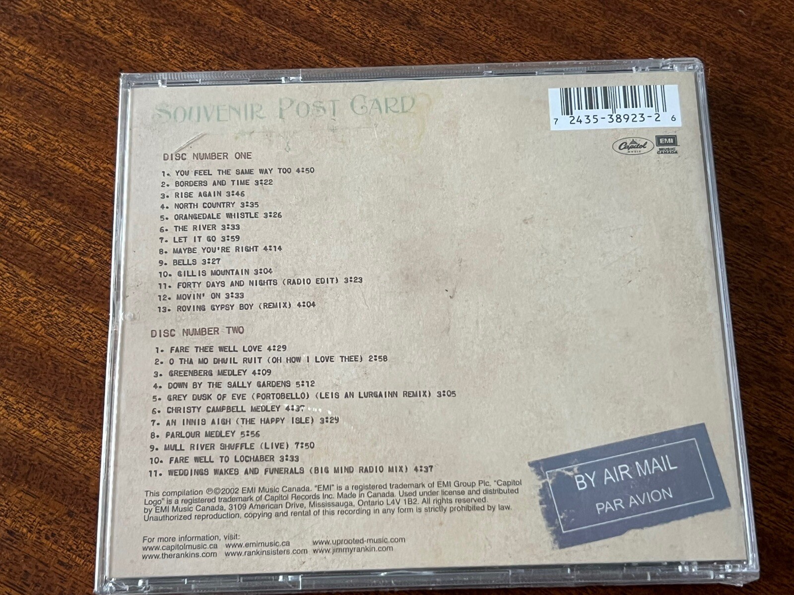 RANKINS - Souvenir: 1989-1998 - CD - Import - **BRAND NEW/STILL SEALED**