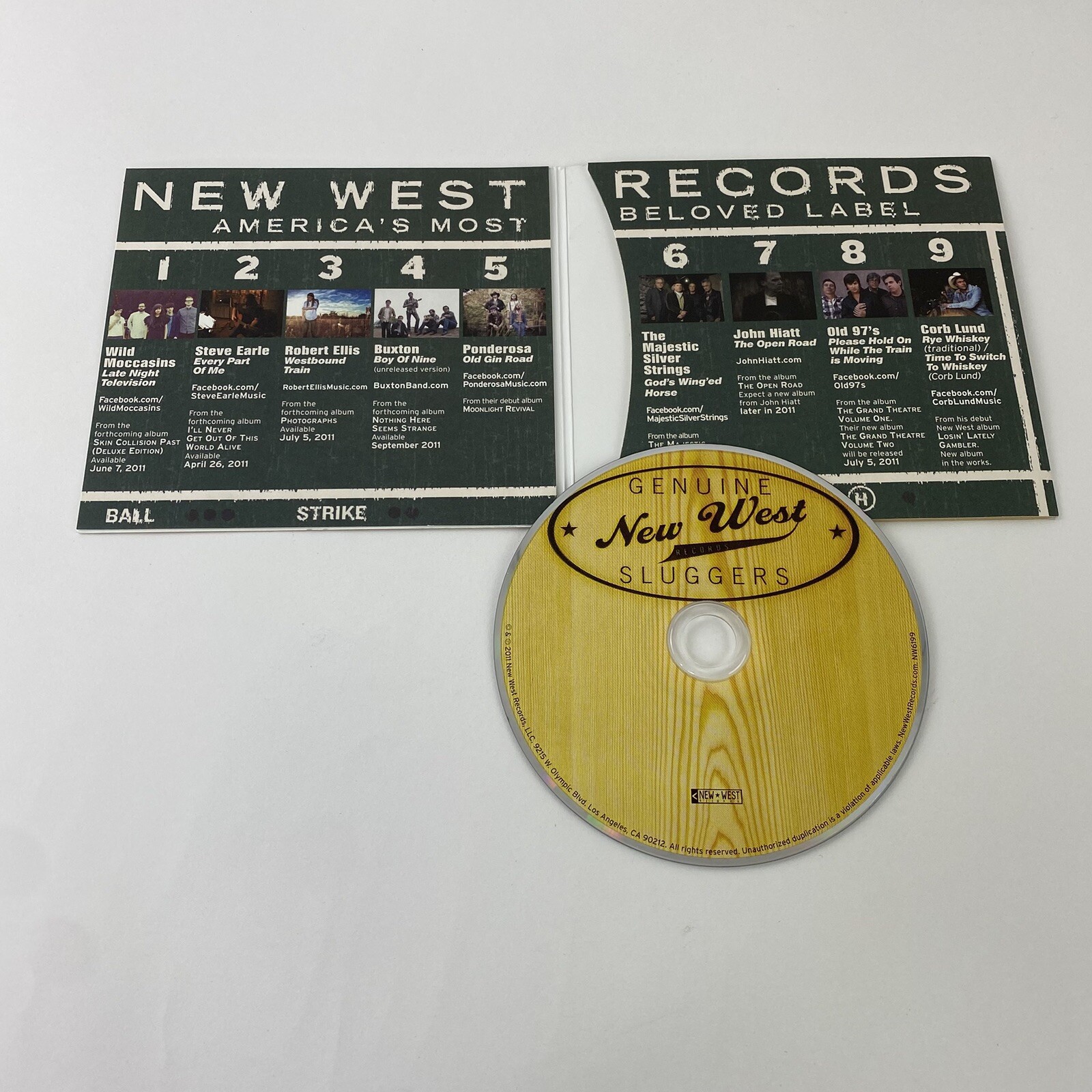 New West Records All-Stars & Rookies 2011 (Promo CD)