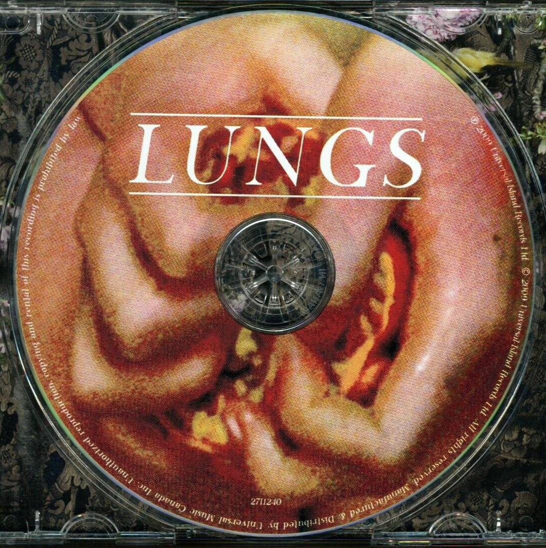 Lungs by Florence + the Machine (CD, 2009, Universal Island) **VERY GOOD**