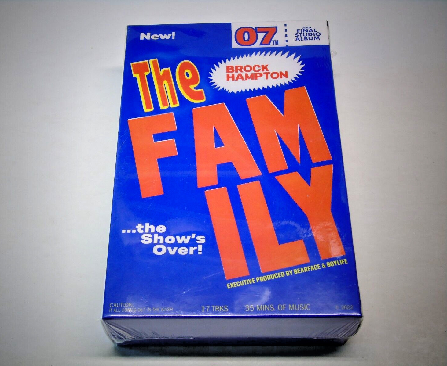 Brock Hampton The Family Limited Edition Box Set size 2XL CD and Tie Shirt NEW