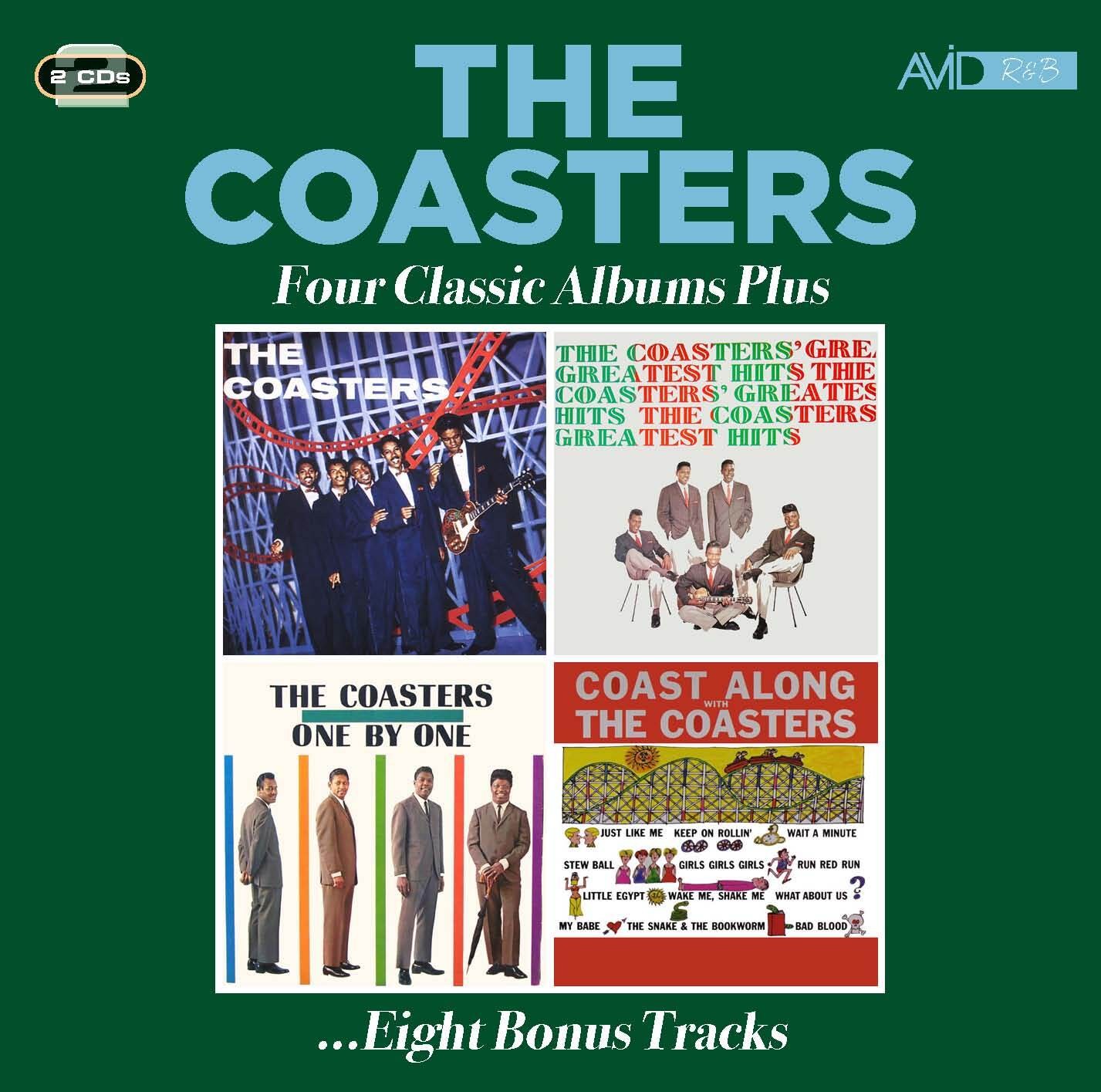 The Coasters Four Classic Albums Plus (CD) Album