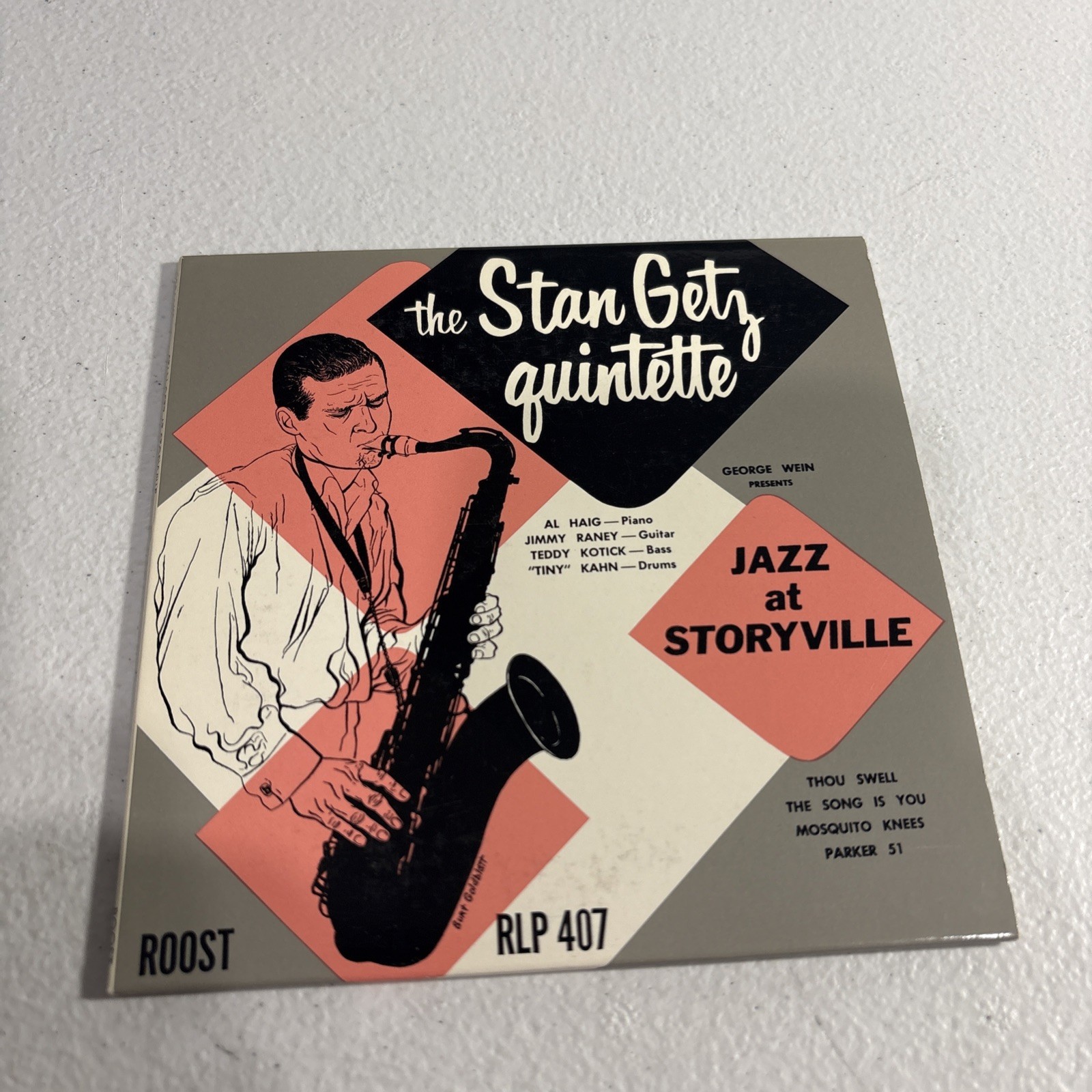 The Stan Getz Quintette Jazz At Storyville CD 2002