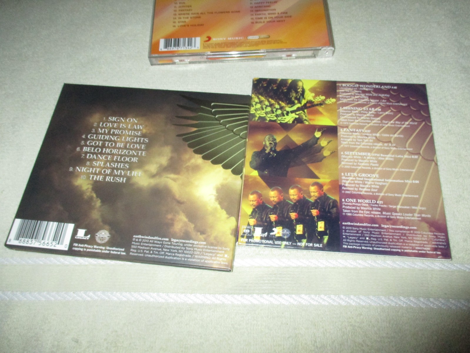 Earth, Wind & Fire 4 CD Lot Now, Then & Forever with Bonus CD & 2CD Best of EWF