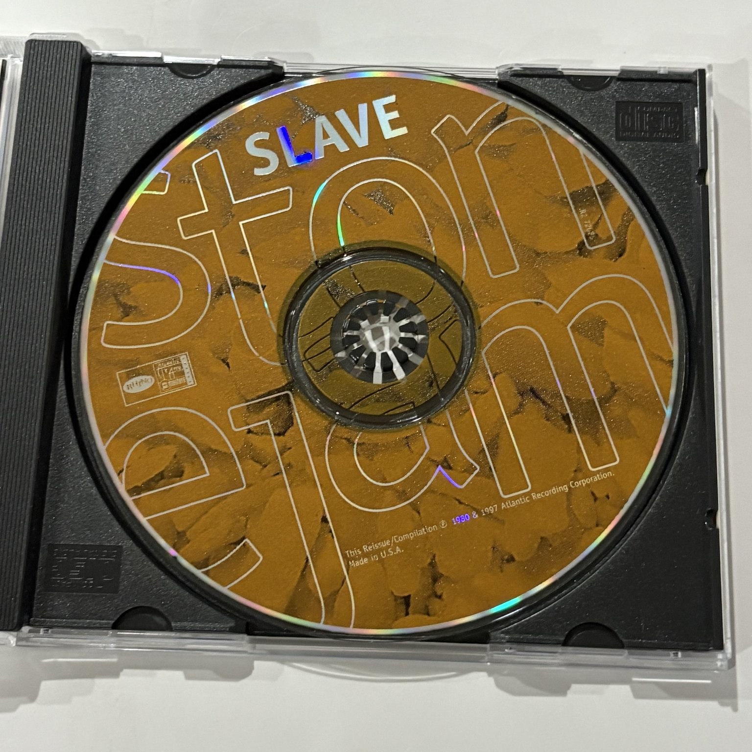 Slave - Stone Jam CD 1997 Rhino Atlantic w/ 3 Bonus Tracks